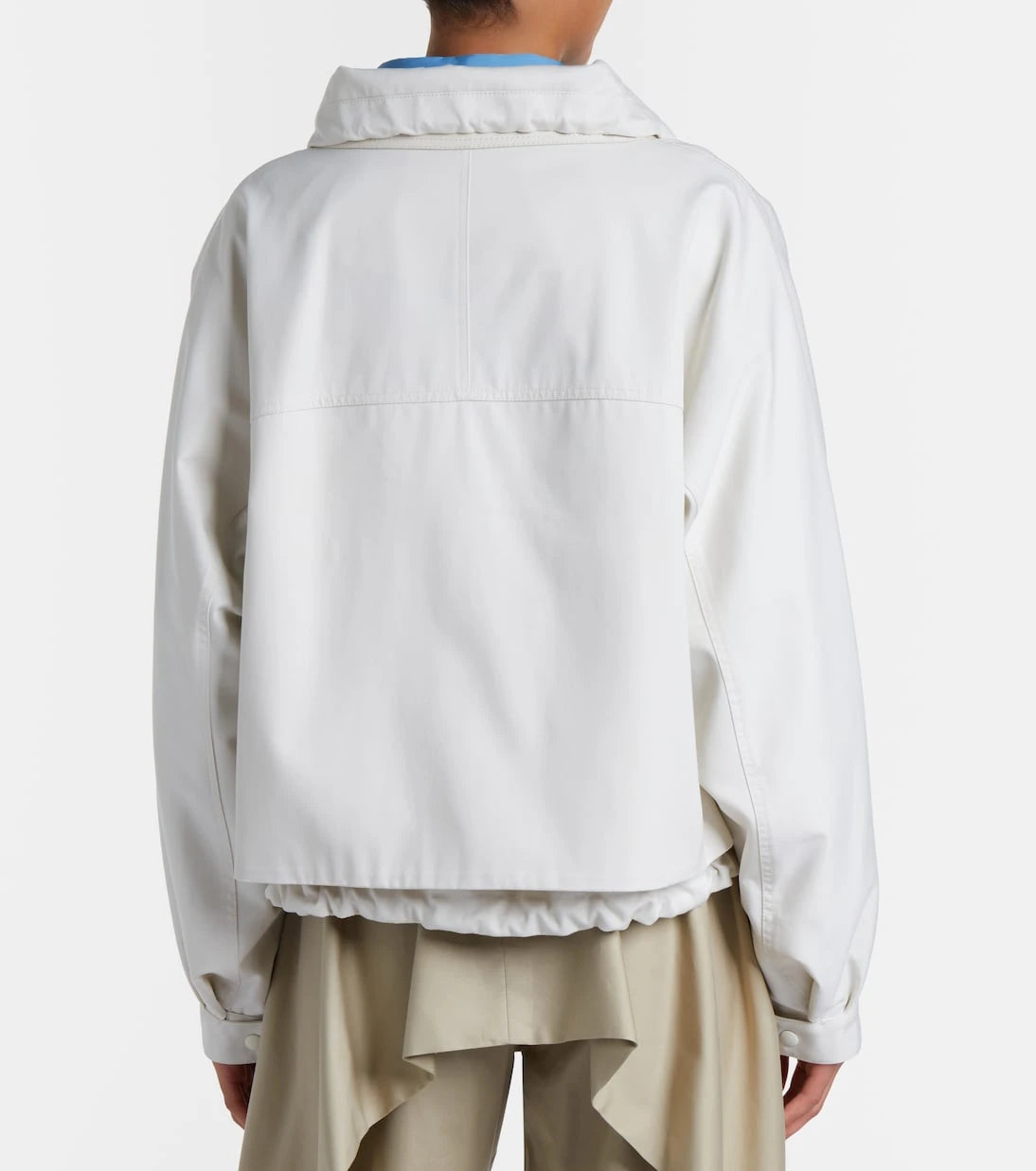 Loewe - Cotton and silk gabardine jacket