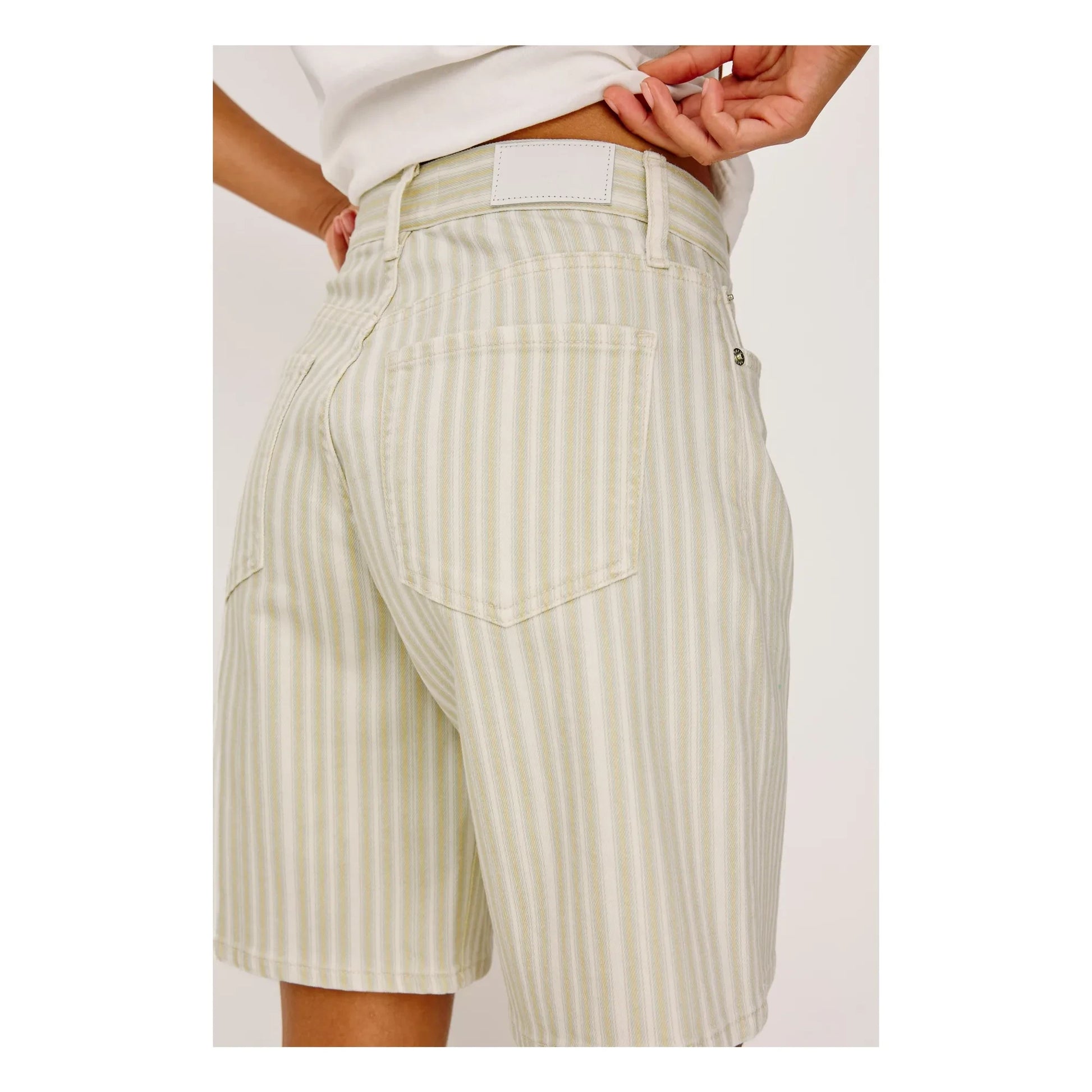 Rails - Agoura Striped Short | Cream