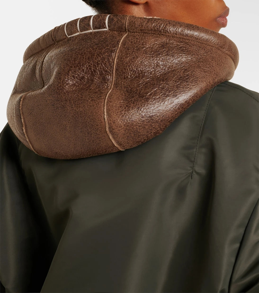 JW Anderson - Shearling-trimmed bomber jacket