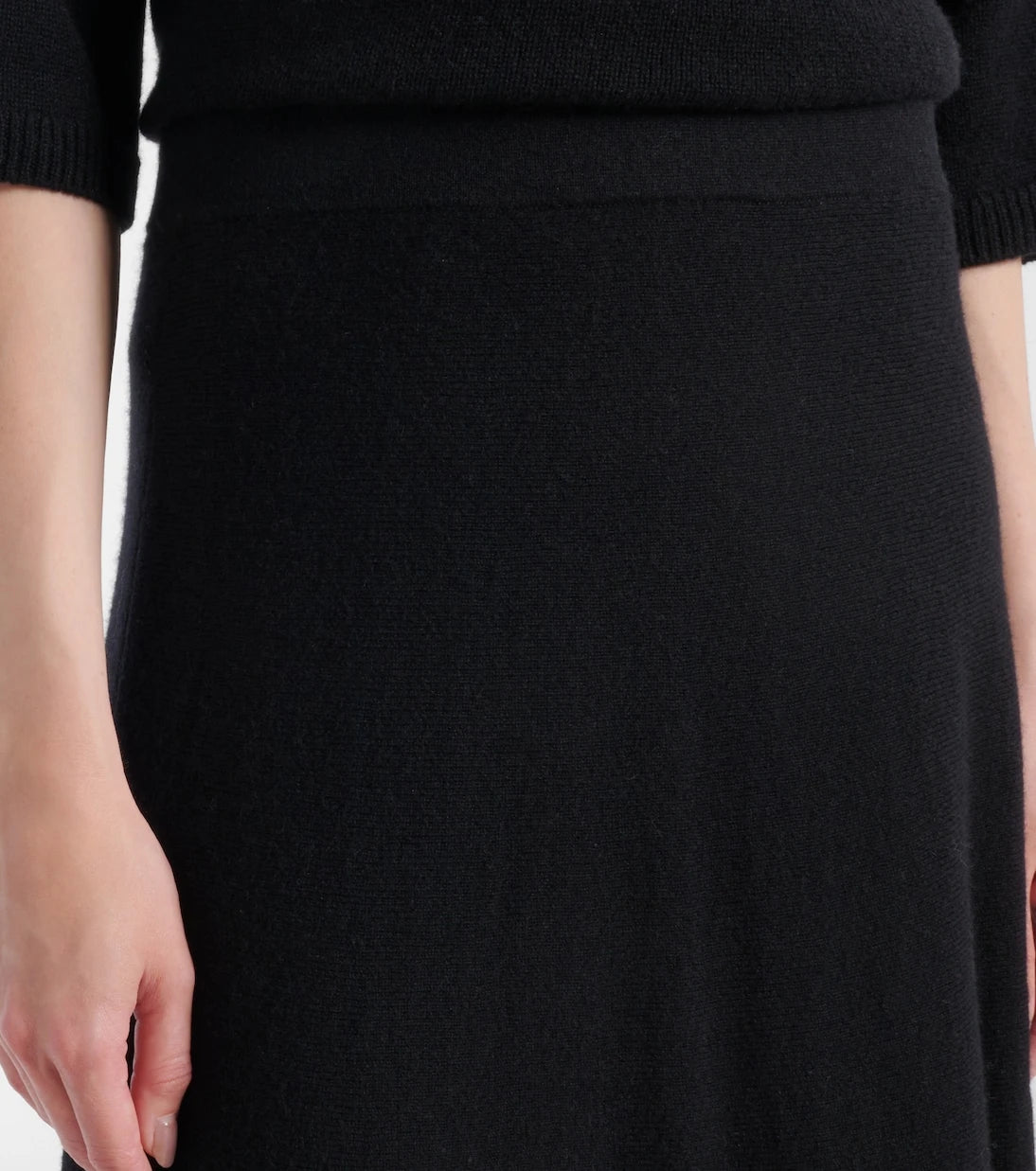 Lisa Yang - Torie high-rise cashmere maxi skirt