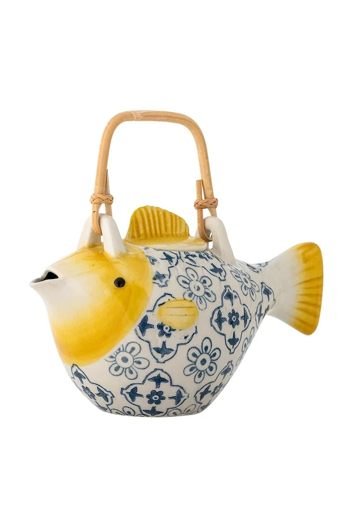 Bloomingville taş çömlek çaydanlık 24 x 13,5 x 13 cm