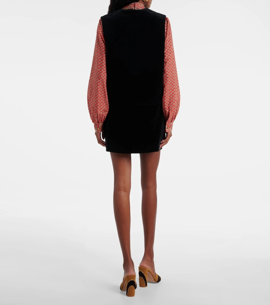 Blazé Milano - Gliss cotton velvet vest