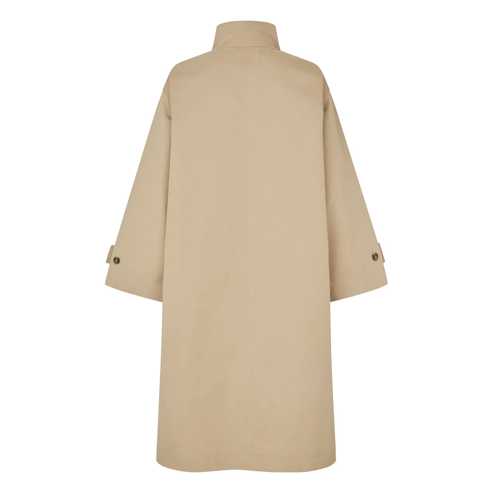 Lollys Laundry - Trench Russi Cotton | Beige