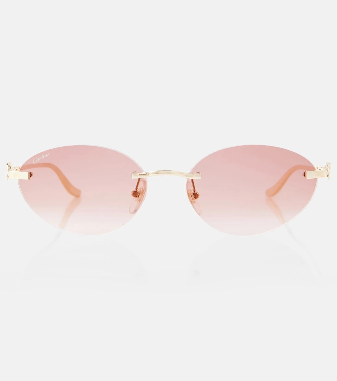 Cartier Eyewear Collection - Panthère de Cartier oval sunglasses