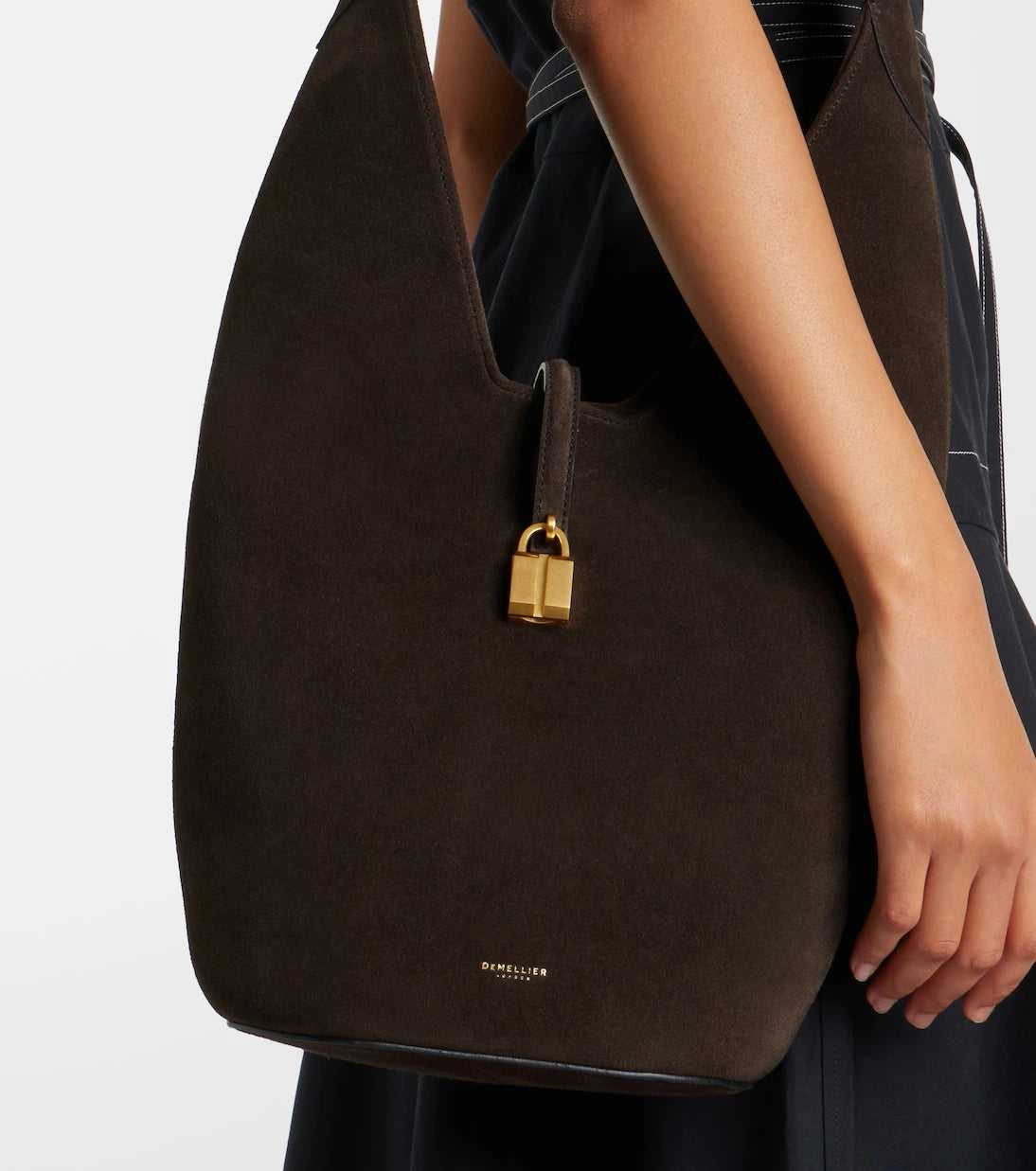 DeMellier - Siena Medium suede shoulder bag