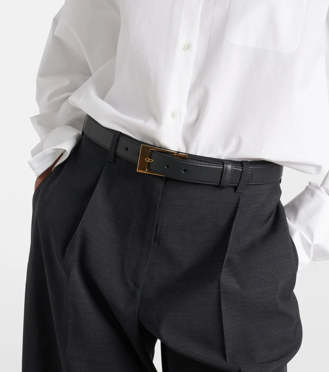 The Row - Leather belt