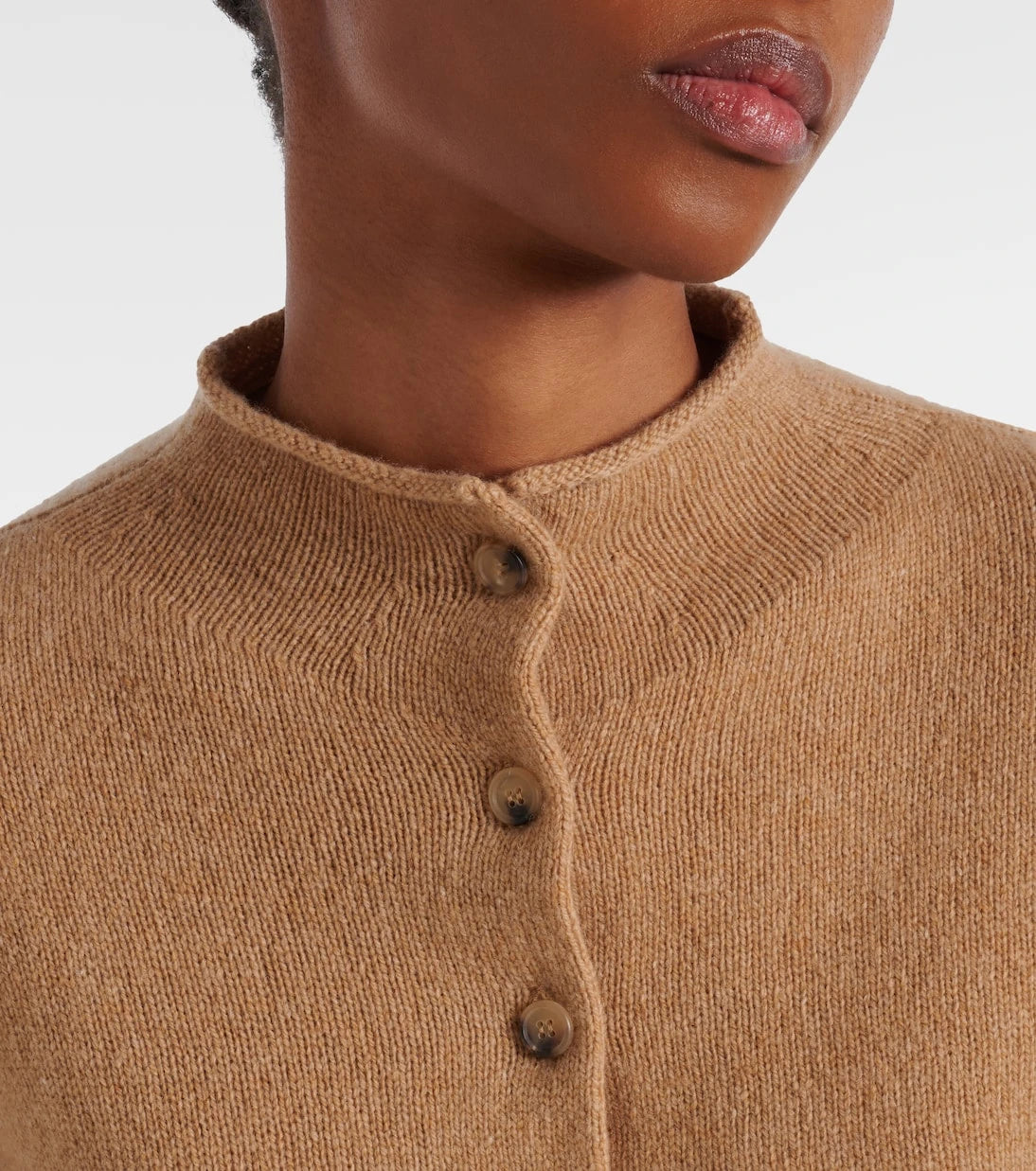 Khaite - Annora wool and cashmere cardigan