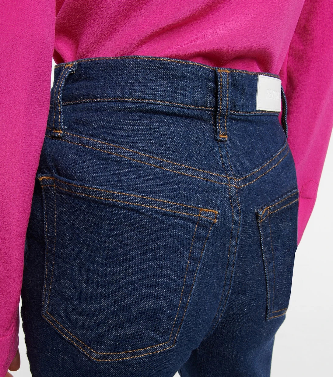 Re/Done - Super High Drainpipe slim jeans