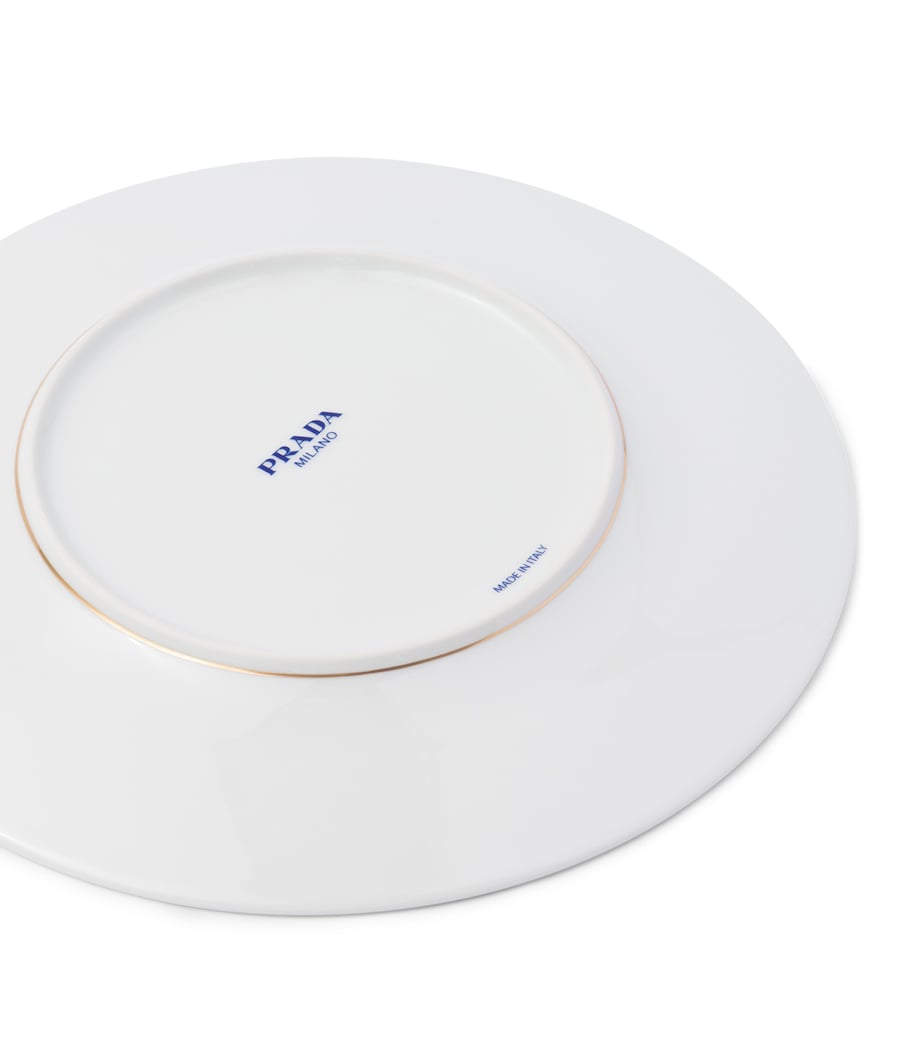 Prada Chequerboard Charger Plate (28cm)