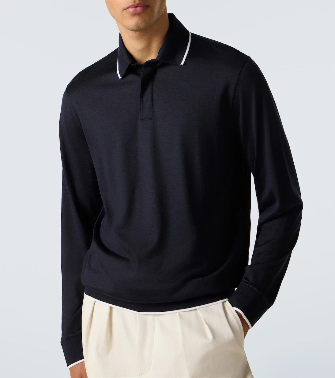 Loro Piana - Waitaki virgin wool polo shirt