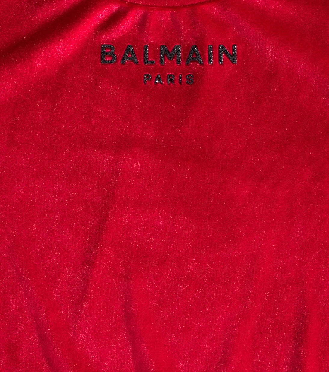 Balmain Kids - فستان مخملي