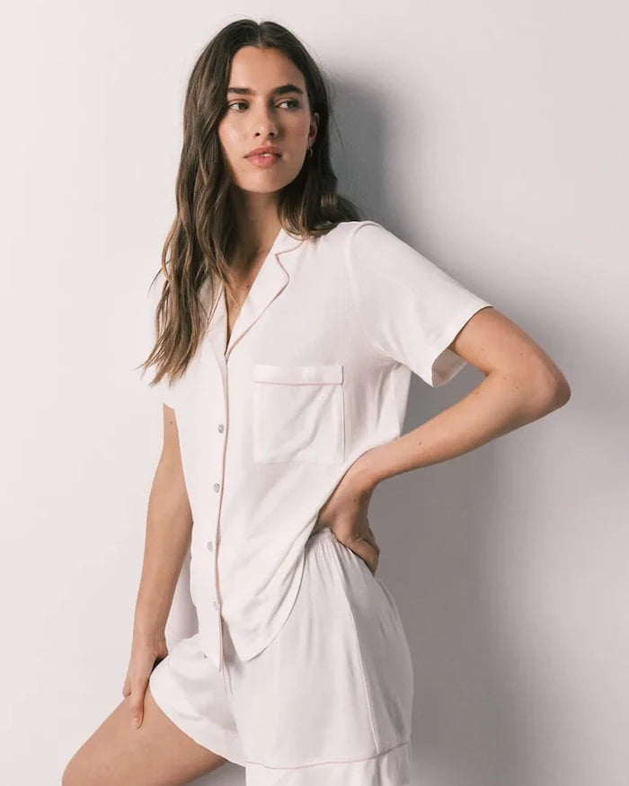 women'secret kadın viskon iki parçalı pijama