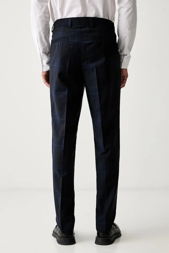 HUGO slim fit erkek yün pantolon Hogan263X