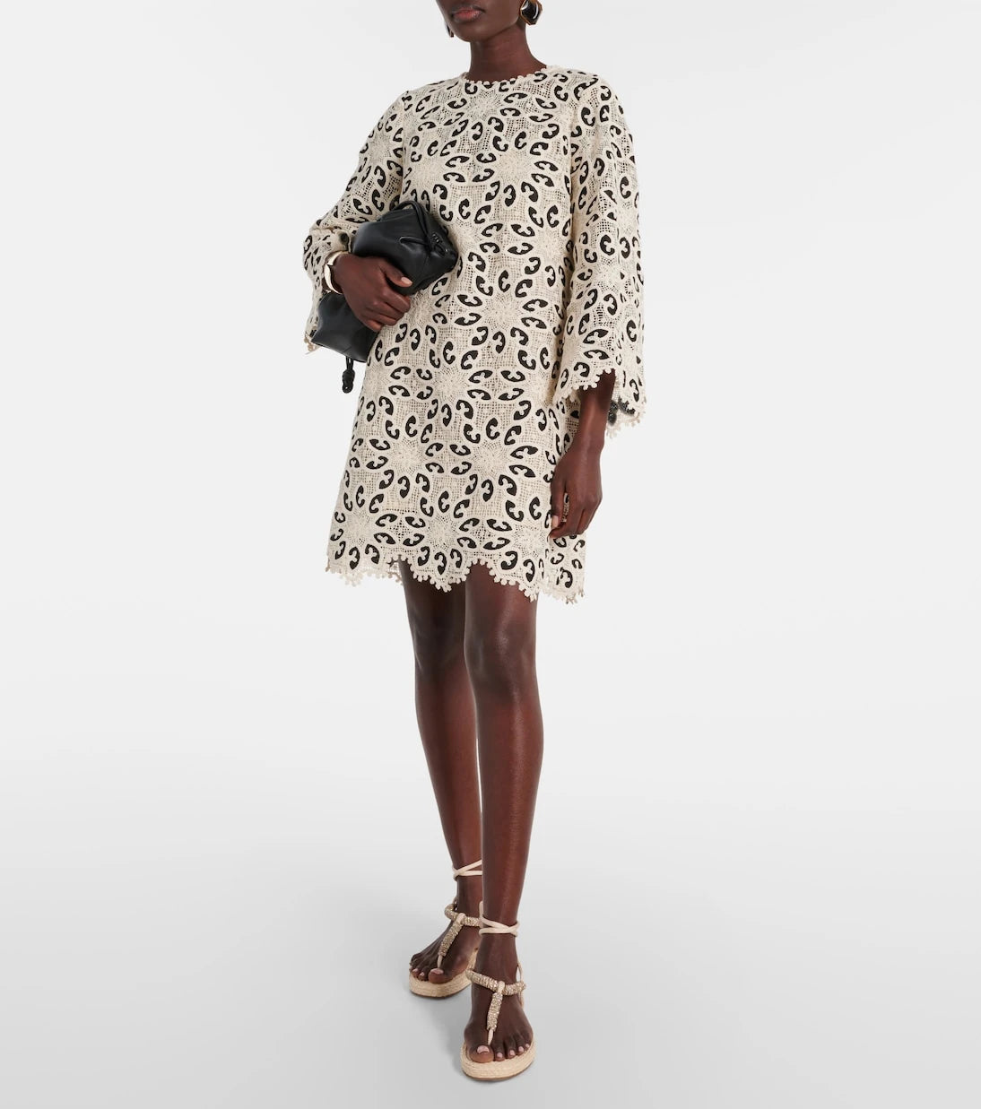 Zimmermann - Ottie cotton-blend lace minidress