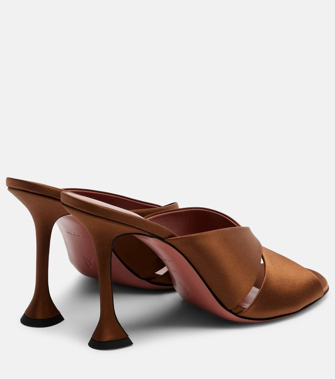 Amina Muaddi - Salma satin mules
