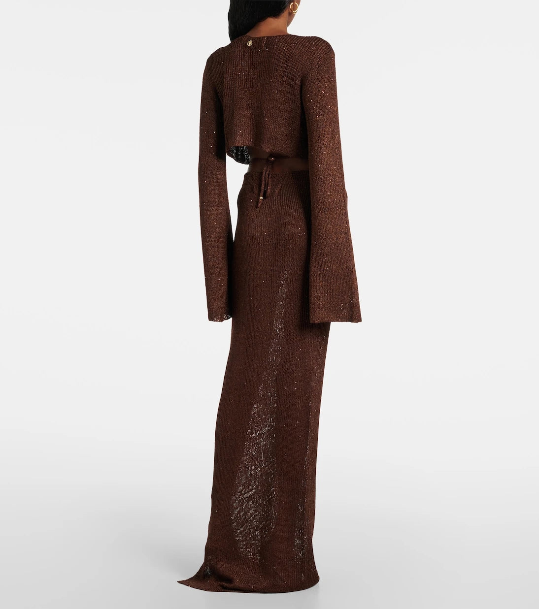 Bananhot - Alma sequined knitted cardigan