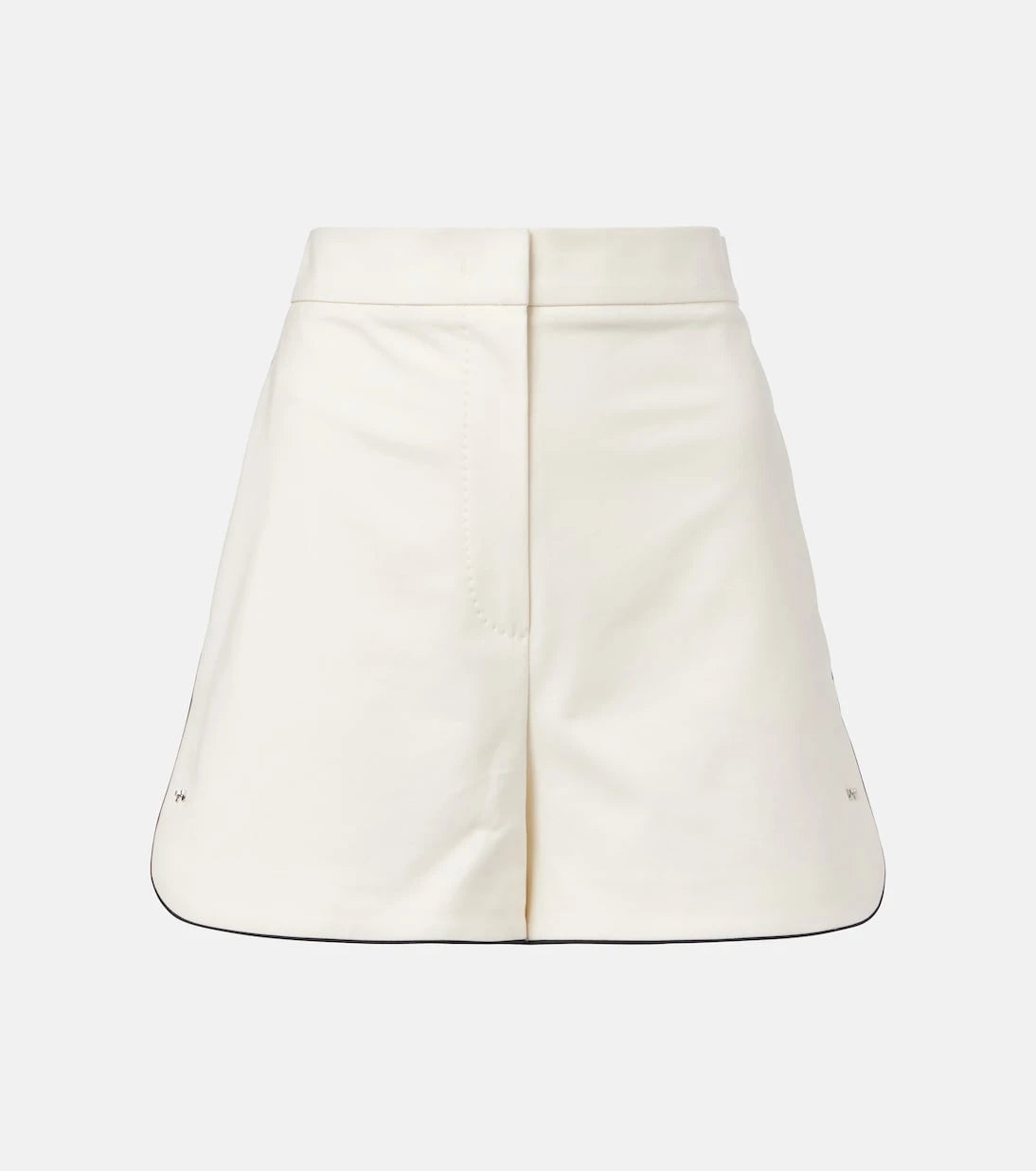 Max Mara - Orbit cotton-blend canvas shorts