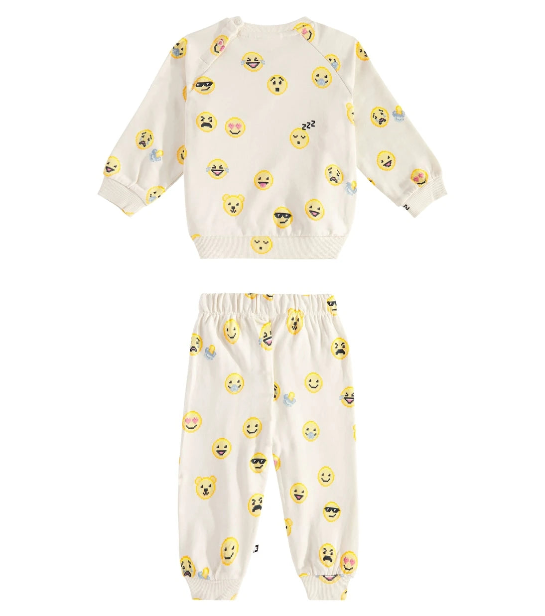 Molo - Baby Simeon jersey sweatshirt and sweatpants set