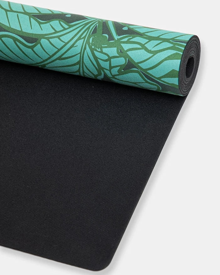 JOYINME постелка за йога Mata FLOW Coated Jungle Green