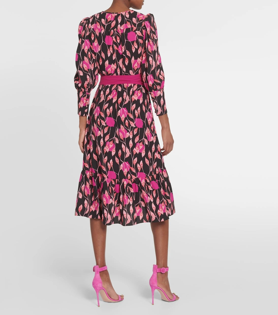 Diane von Furstenberg - Blade printed crêpe wrap dress