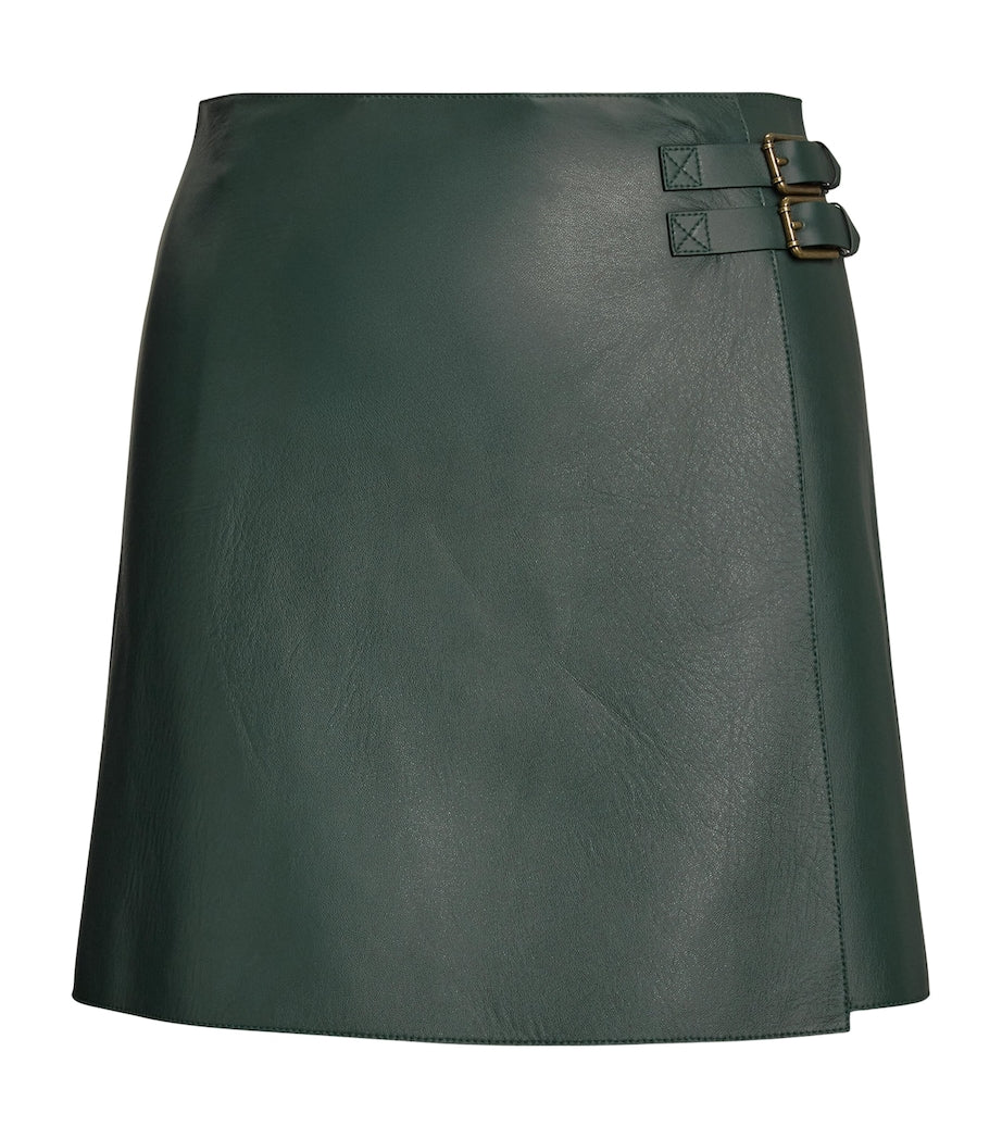 Lambskin Kyler Mini Skirt