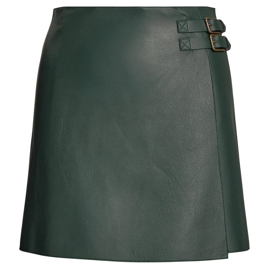 Lambskin Kyler Mini Skirt