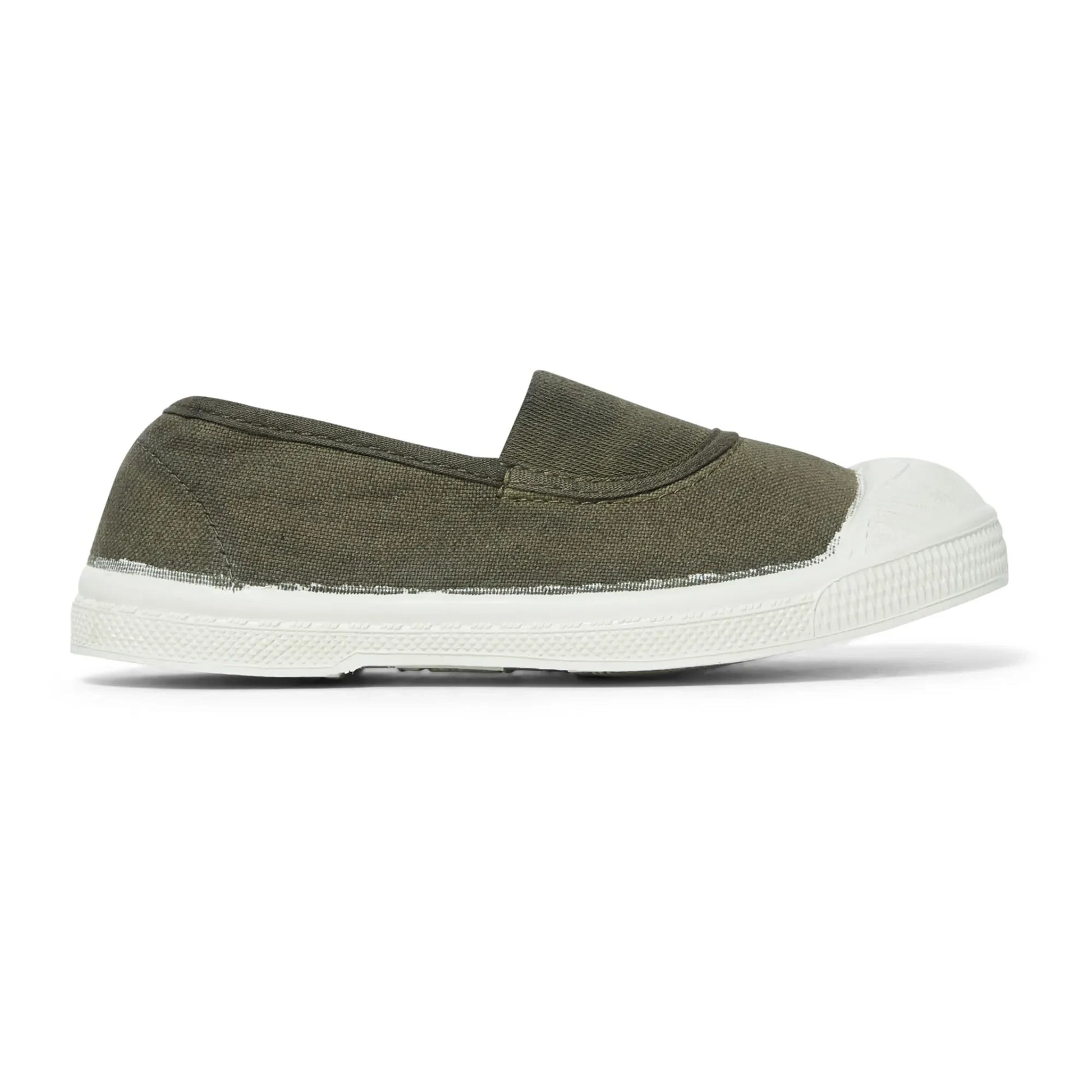 Bensimon - Vegan Elastic Sneakers | Khaki