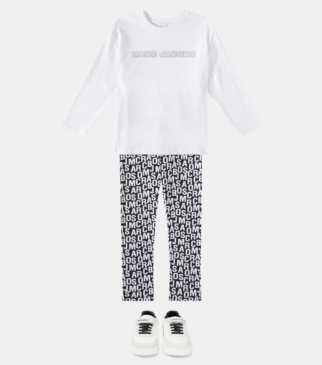 Marc Jacobs Kids - Logo cotton-blend jersey leggings