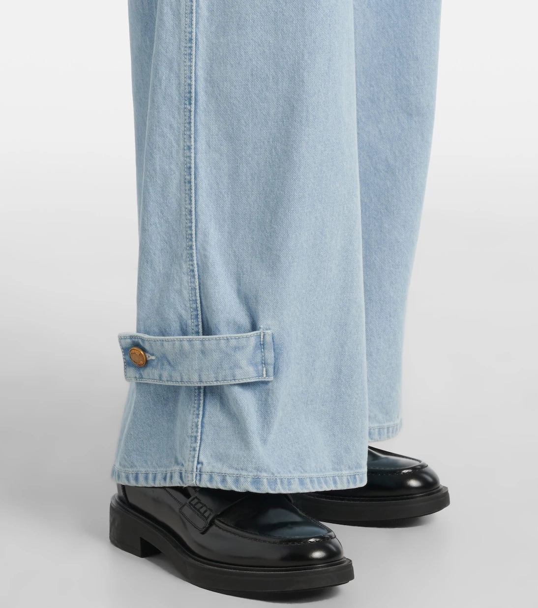 Max Mara - Pugnale high-rise wide-leg jeans