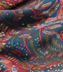 Etro Multi Silk Paisley Maxi Skirt