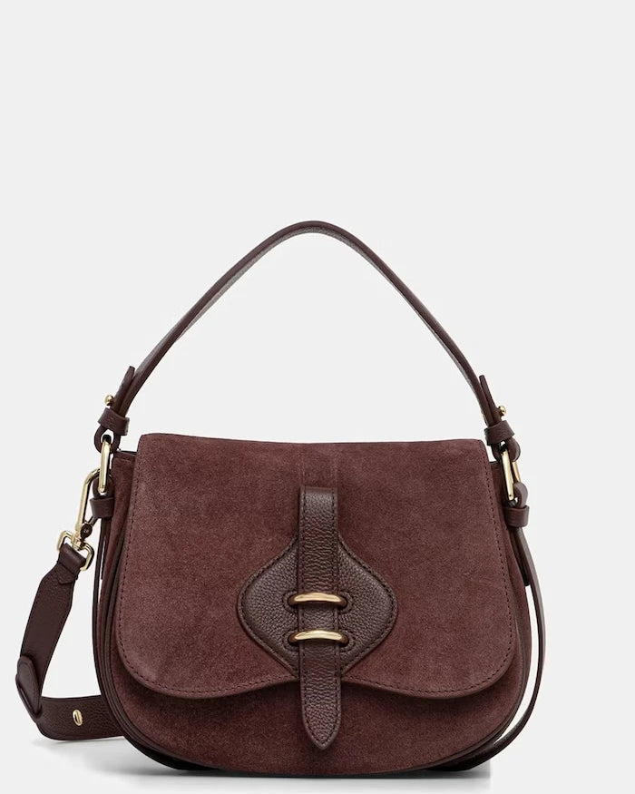 Coccinelle kadın süet crossbody çanta MAVERY SUEDE