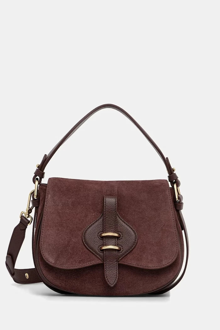 Coccinelle kadın süet crossbody çanta MAVERY SUEDE