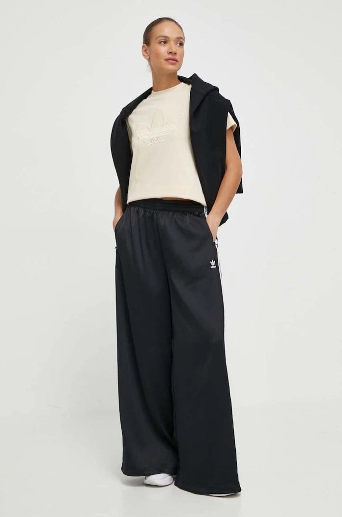 adidas Originals Satin Wide Leg Track Pantolon