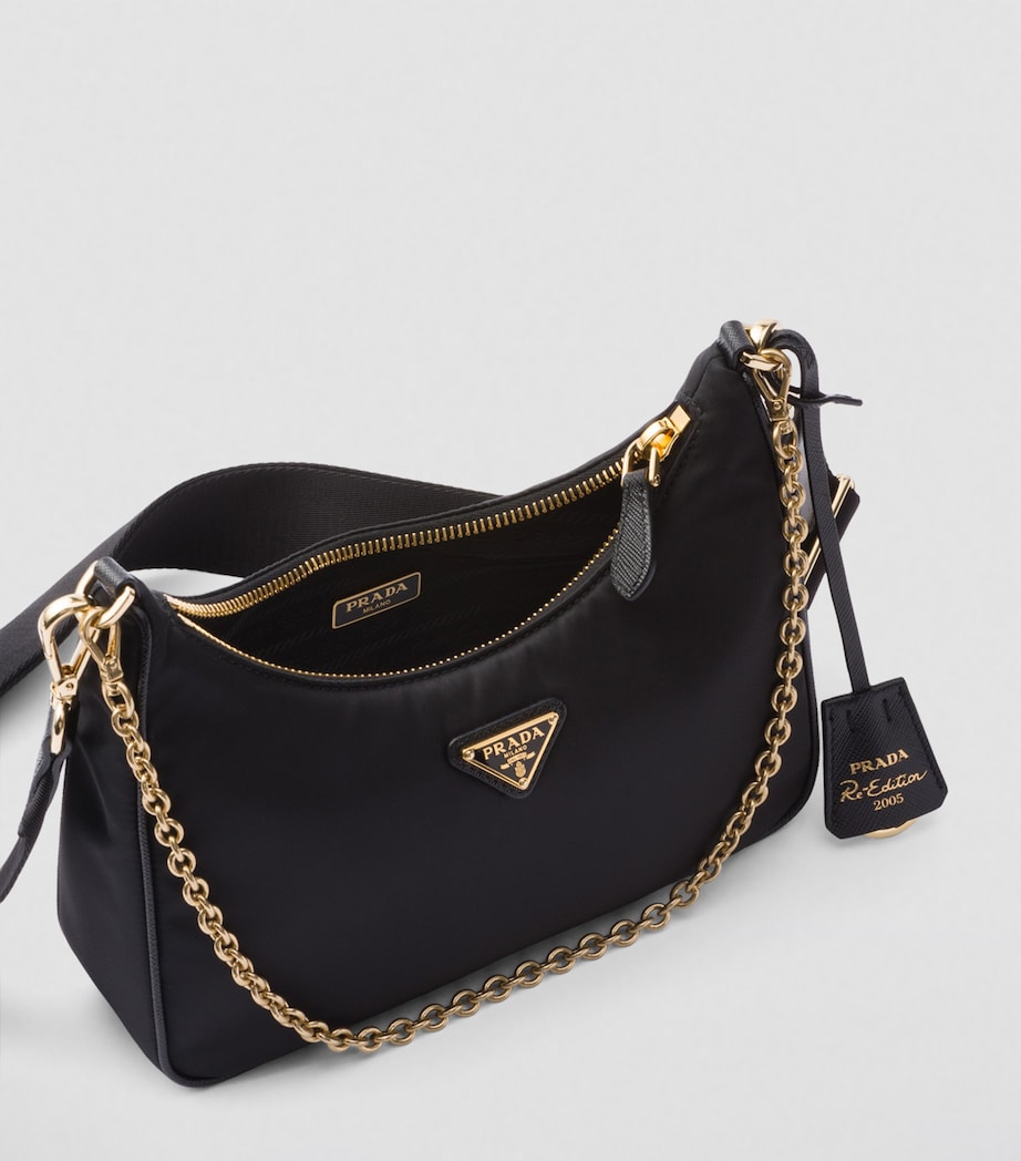 Prada Black Re-Nylon Re-Edition 2005 Shoulder Bag