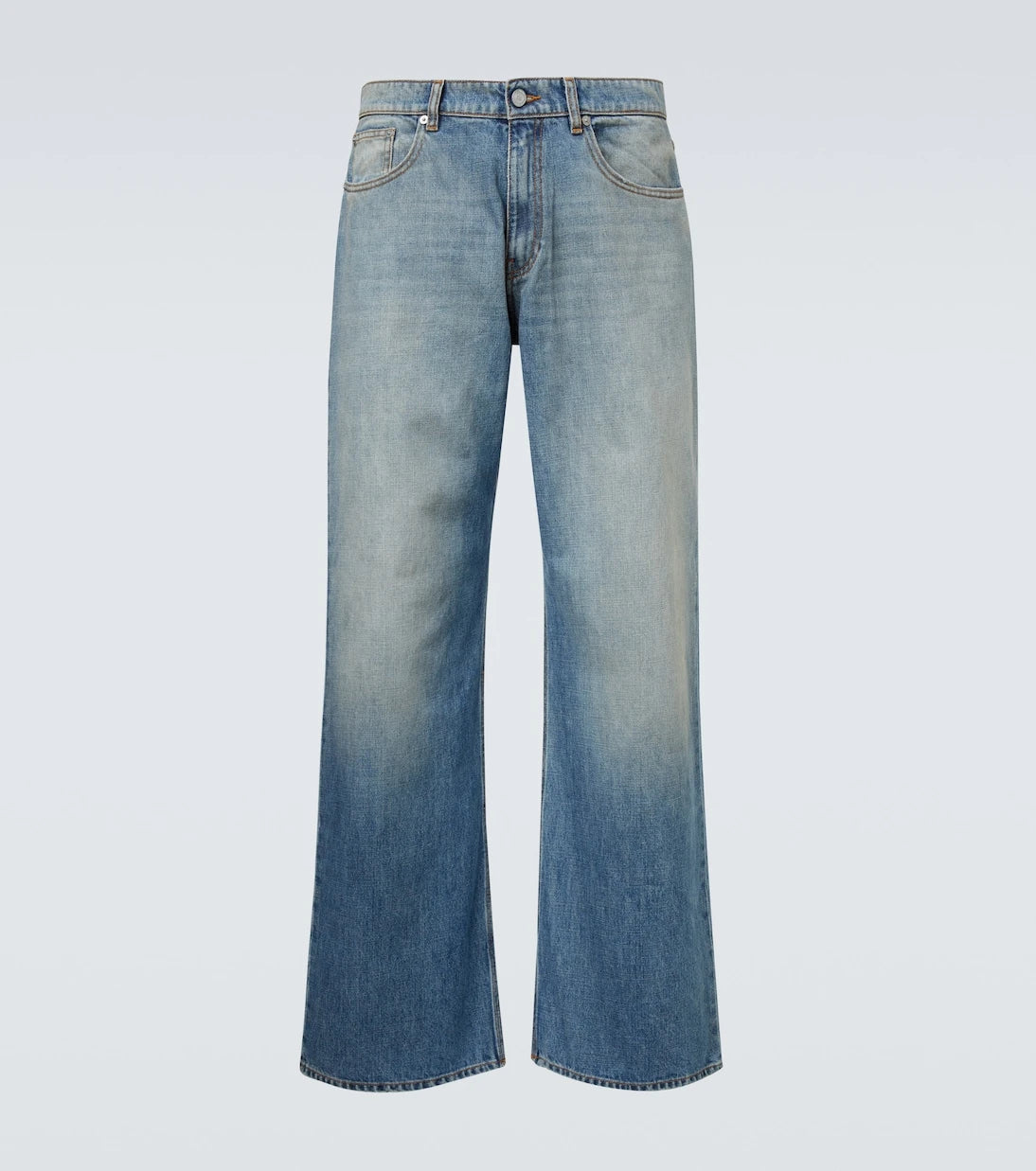ERL - Mid-rise straight jeans