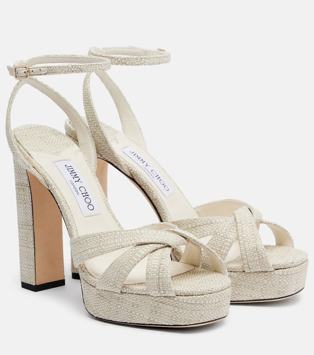Jimmy Choo - Kove woven platform sandals
