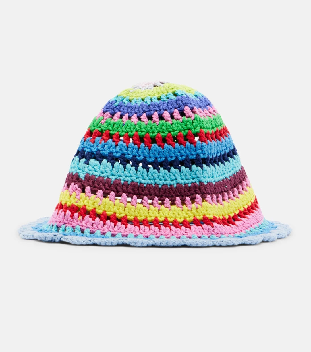 Ganni - Crochet cotton bucket hat