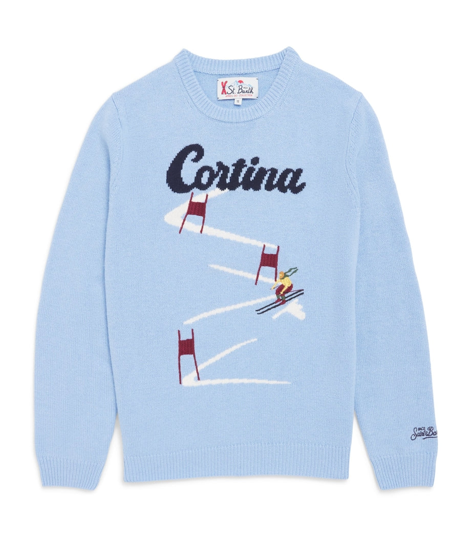 Mc2 Saint Barth Kids Wool-Blend Cortina Sweater (4-14 Years)