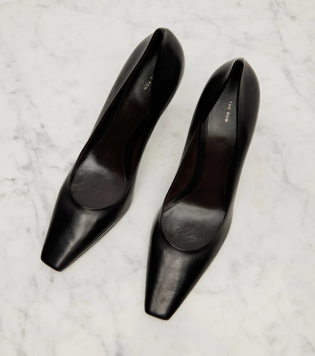 The Row - Carla leather pumps