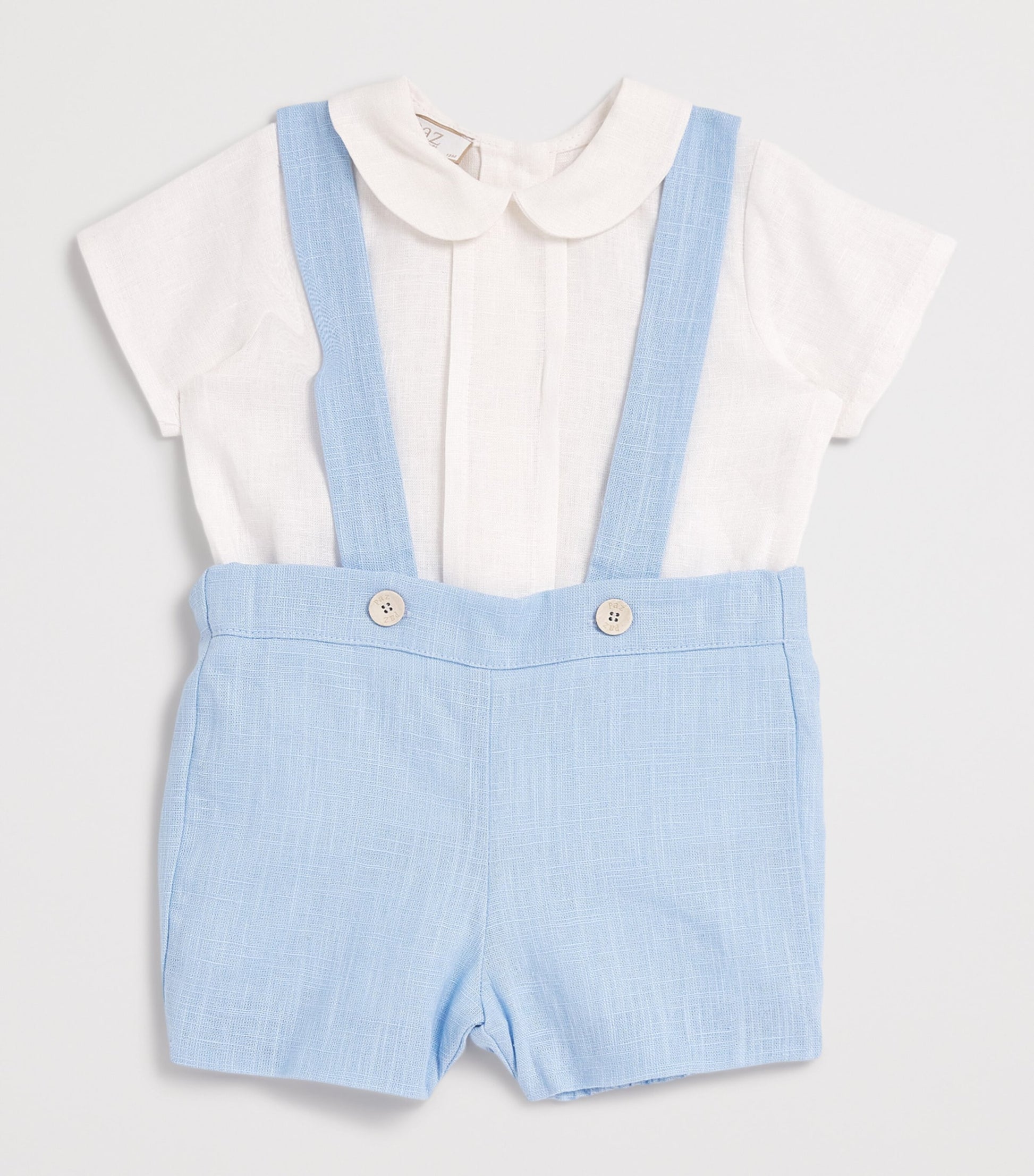 Linen Ceremonia Shirt and Shorts Set (6 Months - 4 Years)