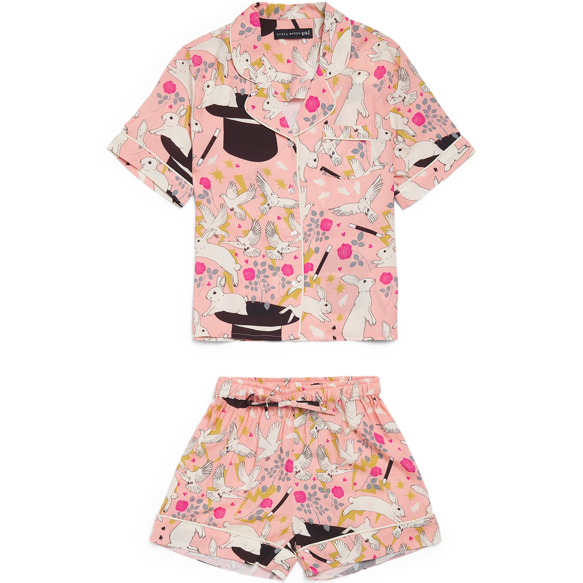 KAREN MABON KIDS Magician Print Short Pyjama Set (2-13 Years)