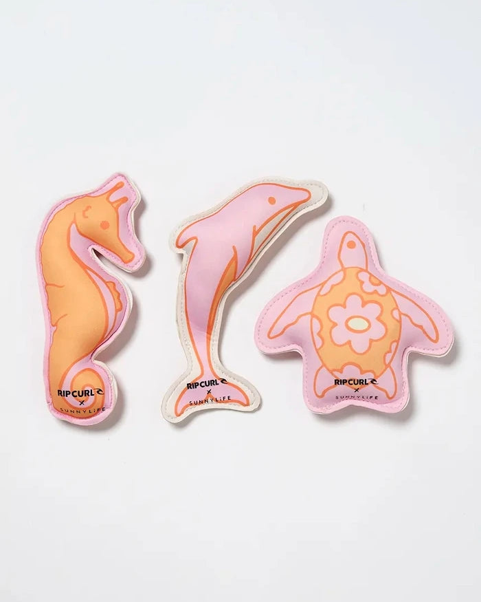 SunnyLife Ocean Magic Pink x Rip Curl Çocuk Yüzme Oyuncak Seti (3 Parça)