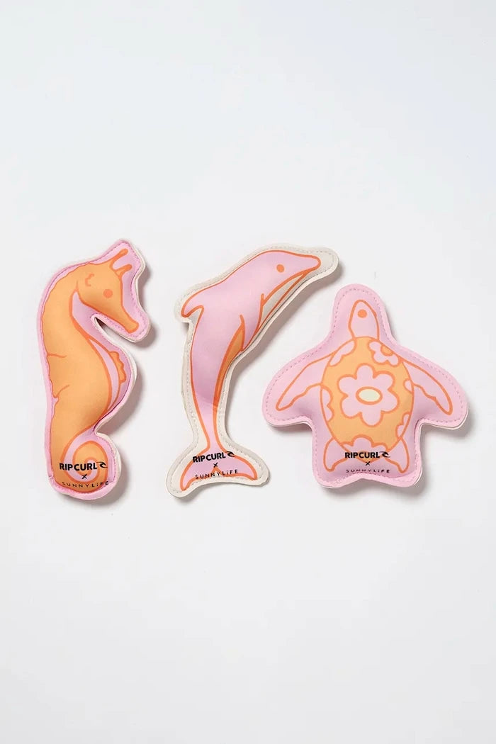 SunnyLife Ocean Magic Pink x Rip Curl Çocuk Yüzme Oyuncak Seti (3 Parça)