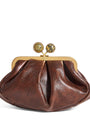 Leather Spanish Heritage Pasticcino Clutch Bag