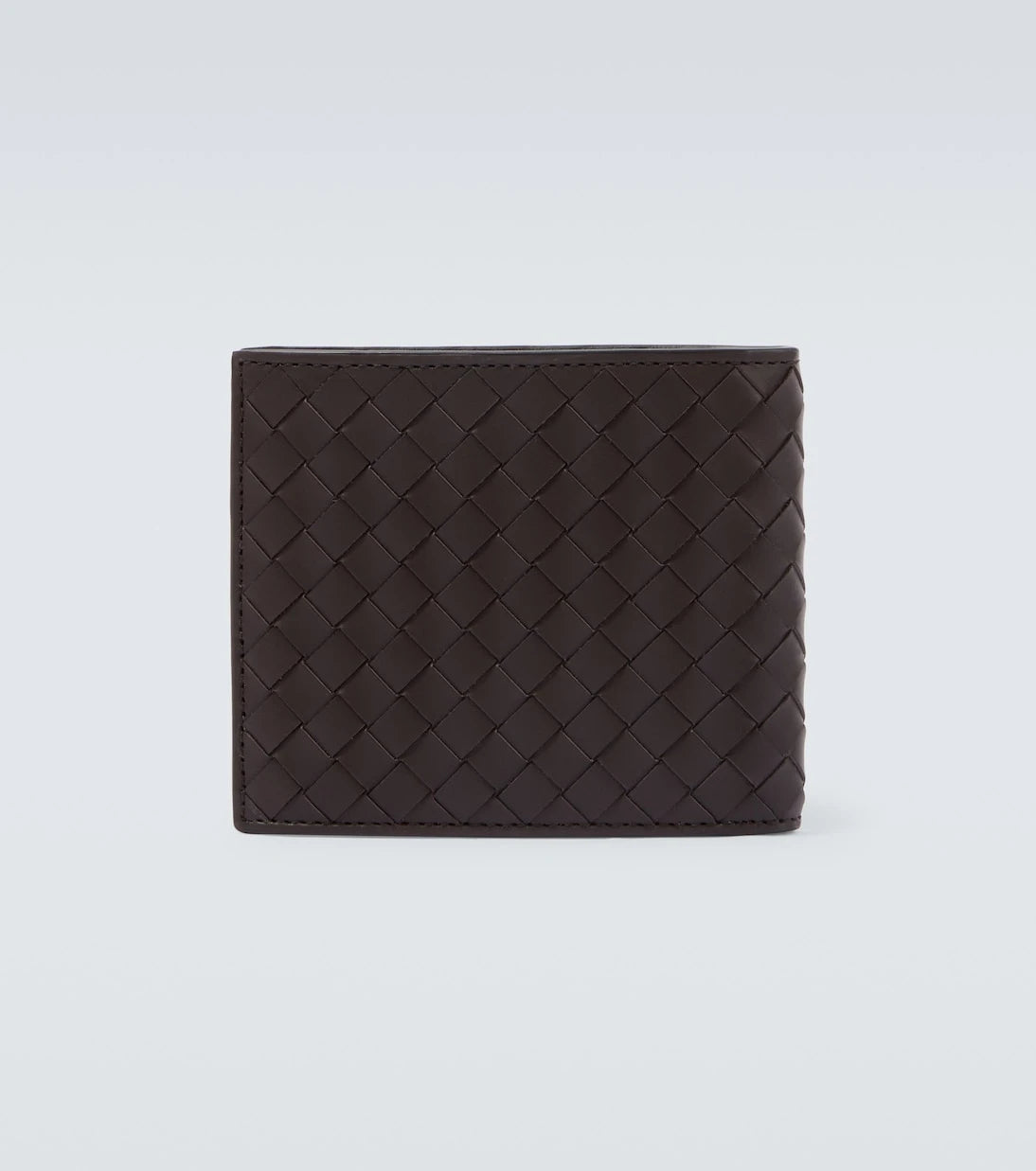 Bottega Veneta - محفظة ثنائية الطي من جلد إنترشيو