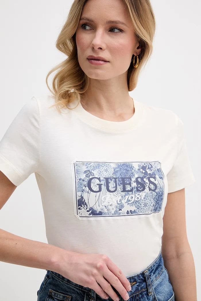 Guess pamuklu kadın tişört