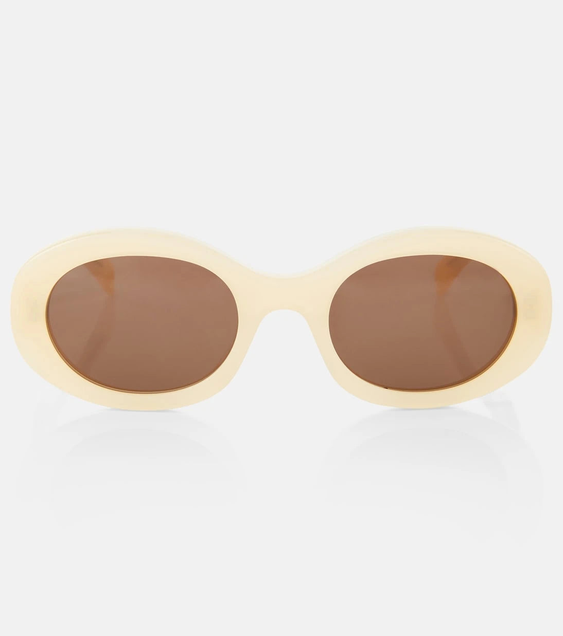Celine Eyewear - Triomphe 01 oval sunglasses