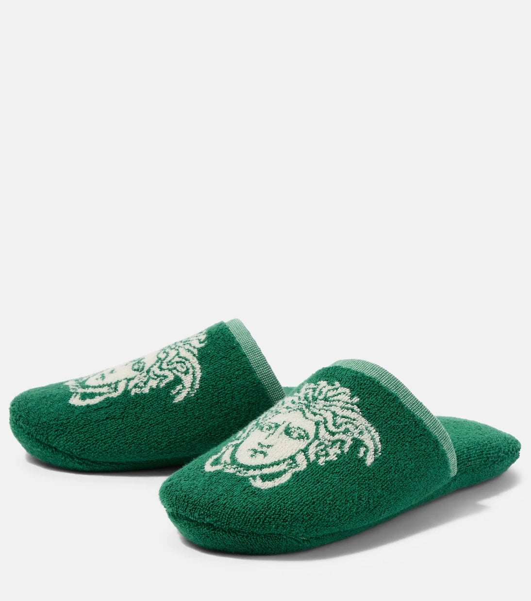 Versace Home - Medusa cotton terry slippers
