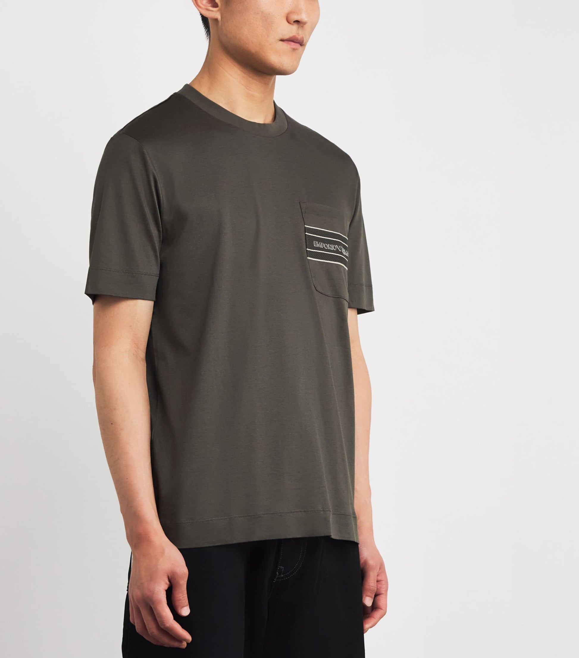 Emporio Armani Milano Logo Pocket T-Shirt