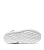 Jimmy Choo White Leather Diamond Sling Sneakers